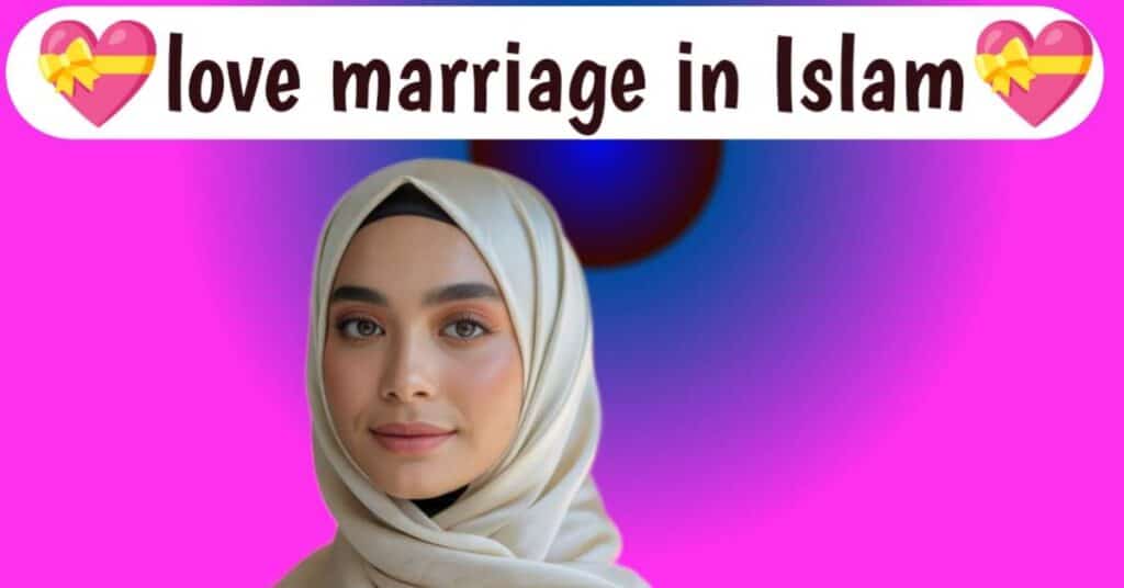 love marriage in Islam