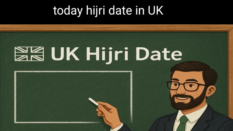 Today hijri date in UK
