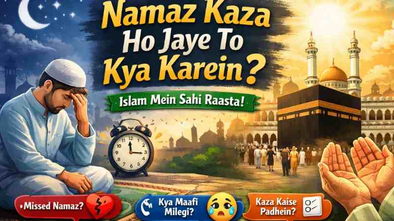 Namaz Kaza Ho Jaye To Kya Karein