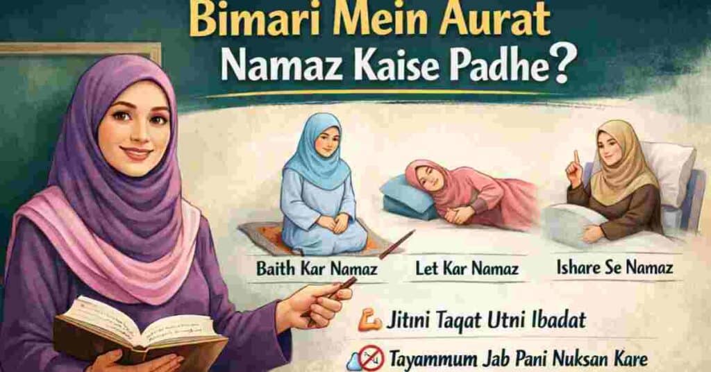 Aurat Bimari Mein Namaz Kaise Padhe