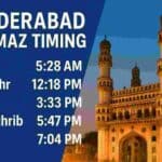 Hyderabad Namaz Timing Today