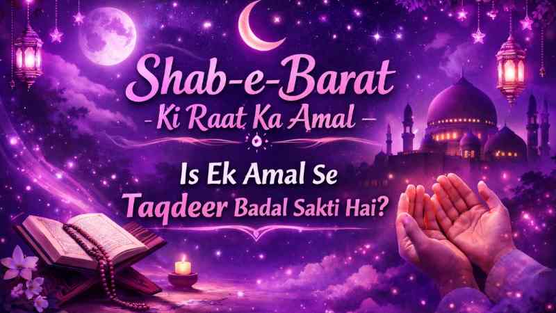 Shab-e-Barat Ki Raat Ka Amal