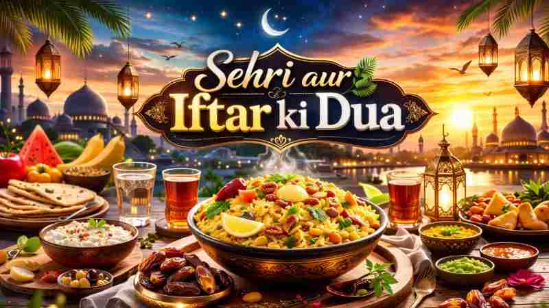 Sehri aur iftar ki dua
