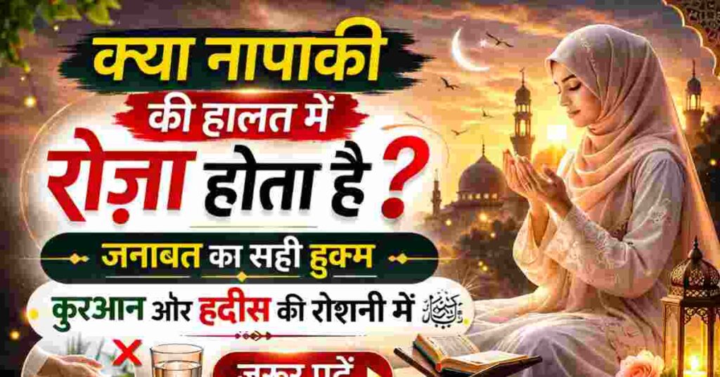 Kya Napaki Ki Halat Mein Roza Hota Hai