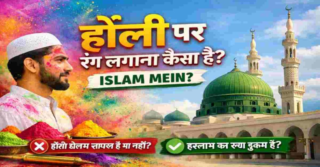 Holi Par Rang Lagana Kaisa Hai Islam Mein