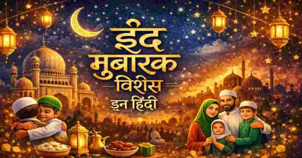 Eid Mubarak Wishes in Hindi