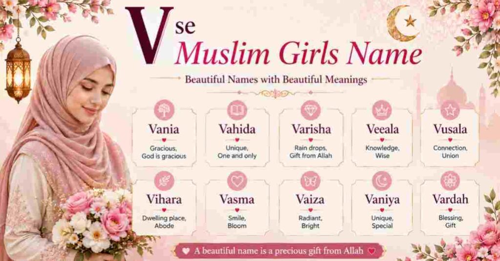 v se muslim girl names