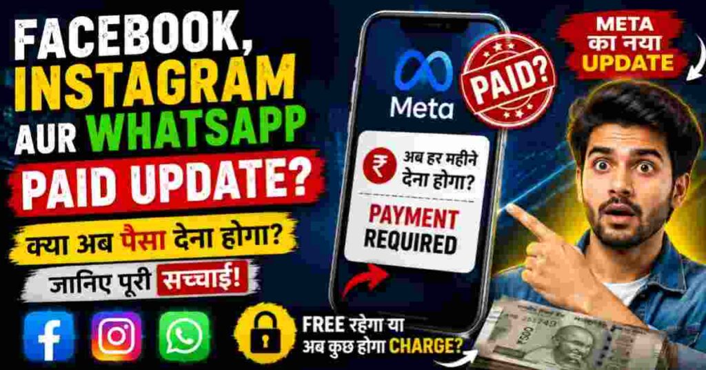 Facebook Instagram WhatsApp Paid Update