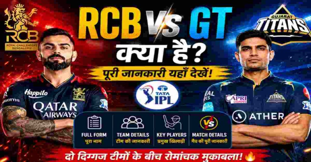 RCB vs GT Kya Hai?