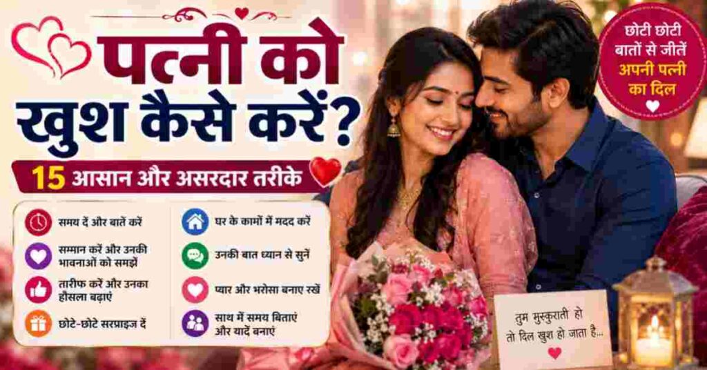 Wife Ko Kaise Khush Kare