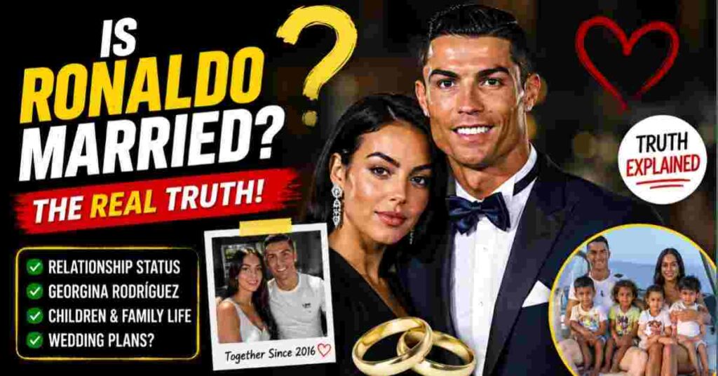 Is Ronaldo Married